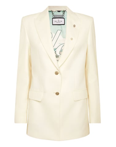 Racing Blazer Boyfriend Fit