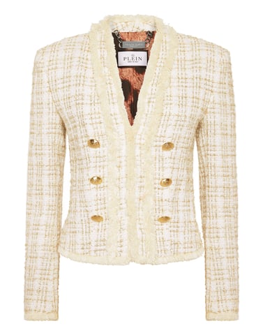 Tweed Bolero Blazer
