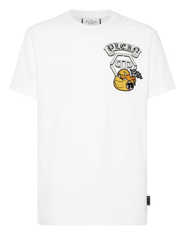 T-Shirt Round Neck Ss Gothic Duck