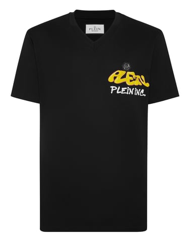 T-Shirt Round Neck Bombing Graffiti