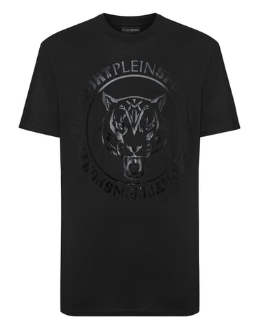 T-Shirt Round Neck Carbon Tiger