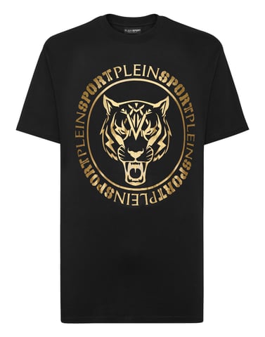 T-Shirt Round Neck Carbon Tiger