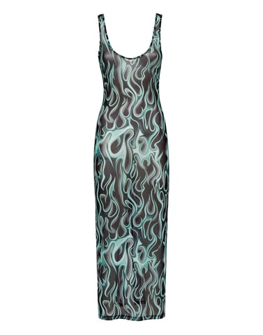 Long Dress Flame