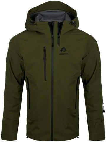 Women's Hiking Jacket 3-Layer Hardshell Olive