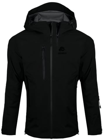 Women's Hiking Jacket 3-Layer Hardshell Black