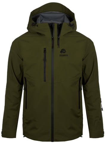 Men's 3-Layer Hardshell Hiking Jacket Olive