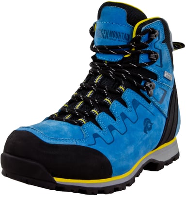 Women's Hiking Shoes Leather Blue