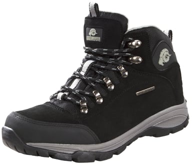 Women's Trekking Shoes Suede Grey