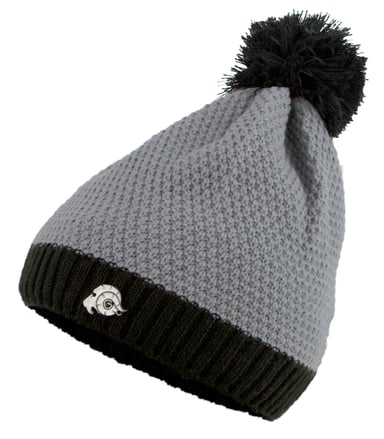 Unisex Winter Hat with Bobble and Fleece Lining