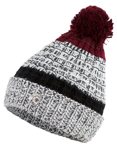 Unisex Winter Hat with Bobble and light Fleece Lining