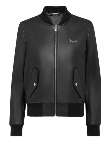 Leather Bomber