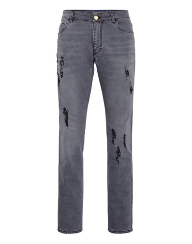 Jeans Straight Cut Statement