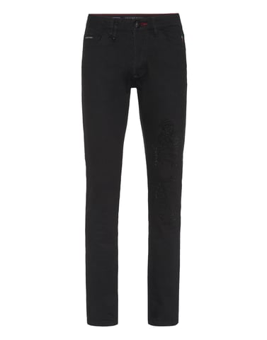 Jeans Straight Cut Dragon