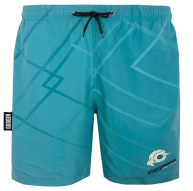 Zwemshort voor heren met patroonstrepen