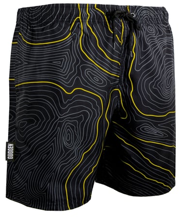 Men's Swim Trunks Stripes Casual Board Shorts Lines Pattern