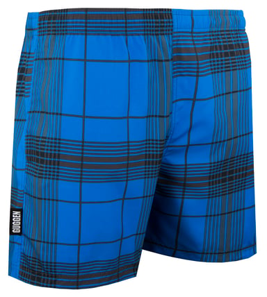 Men's Checkered Swim Trunks