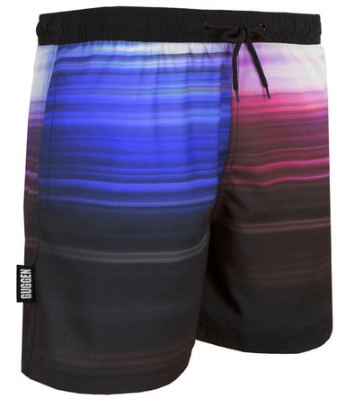Men's Swim Trunks Striped Blurred Stripes