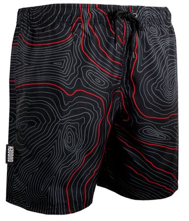 Men's Swim Trunks Stripes Casual Board Shorts Lines Pattern