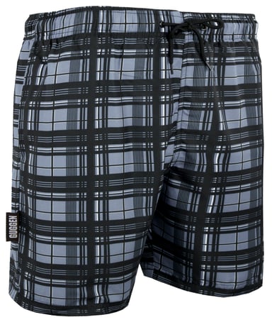 Men's Checkered Swim Trunks