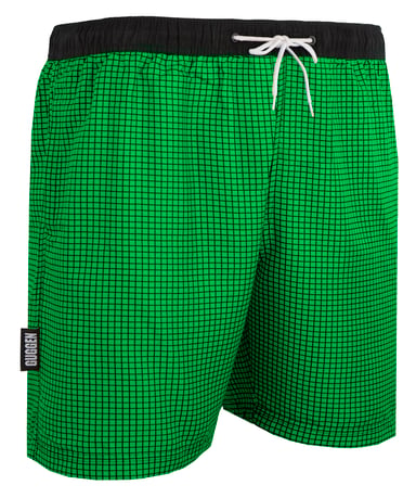 Men's Checkered Swim Trunks