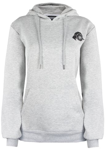Women's Hoodie Fleece Hoodie Long Sleeve Grey