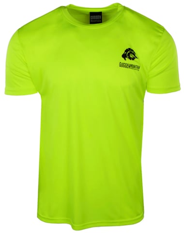 Men's Fitness Functional T-Shirt Sport Outdoor Yellow