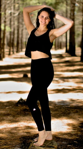 Women's Seamless Leggings Black