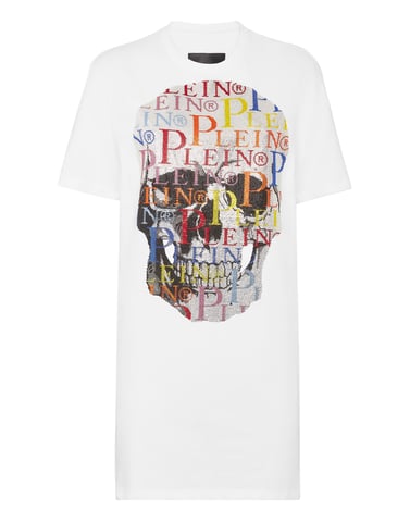 T-Shirt Dress Short Skull