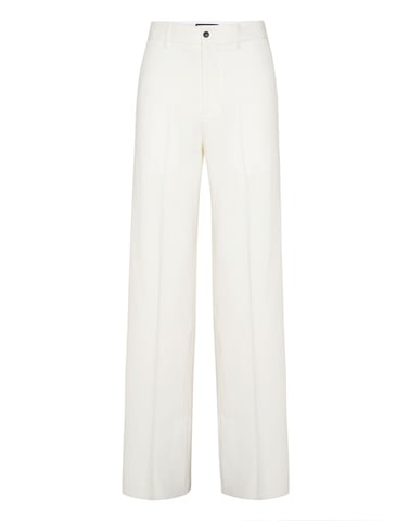 Wool Wide Leg Trousers