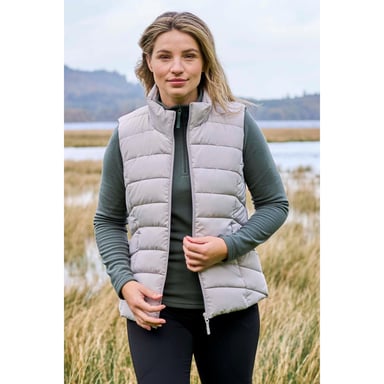 Mountain Warehouse Womens/Ladies Opal Padded Gilet (Light Beige)