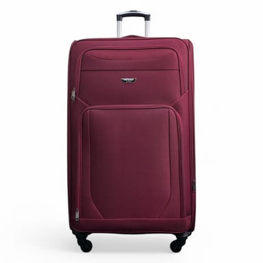 Soft Shell Lightweight Nylon Extra Large 4 Wheels Travel Suitcase