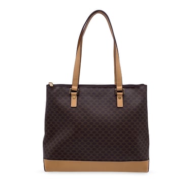 Celine Vintage Cloth Tote Bag Macadam