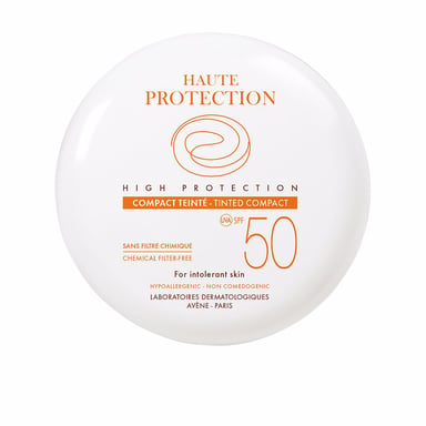 Solaire Compact Met Hoge Bescherming Kleur Spf 50 #goud 10 gr