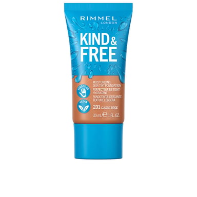 Kind & Free Hudtoningsfoundation #201-klassisk Beige 30 ml