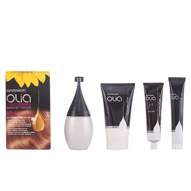 Olia Permanente Kleuring #7,0 Lichtblond Set 4 stuks