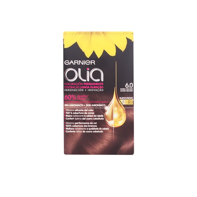 Olia Permanente Kleur #6,0 Donker Blond Set 4 stuks