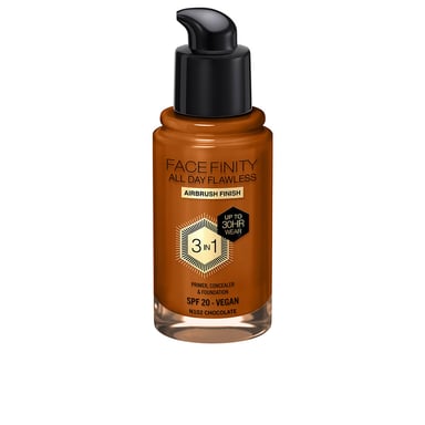 Facefinity All Day Flawless 3 In 1 Foundation #n102-chocolade 30 ml