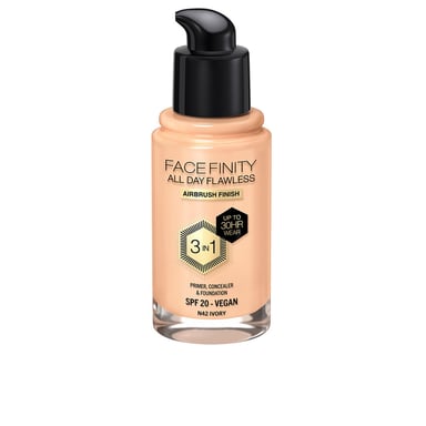 Facefinity All Day Flawless 3 In 1 Foundations #n42-ivory 30 ml
