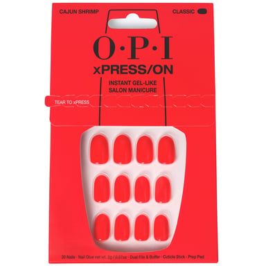 Opi Xpress/on Kunstnagels Iconische Kleuren #cajun Garnaal