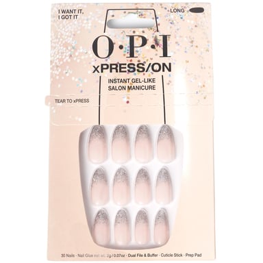 Opi Xpress/on Konstnaglar Nagelkonst #Jag Vill Ha Det, Jag Fick Det