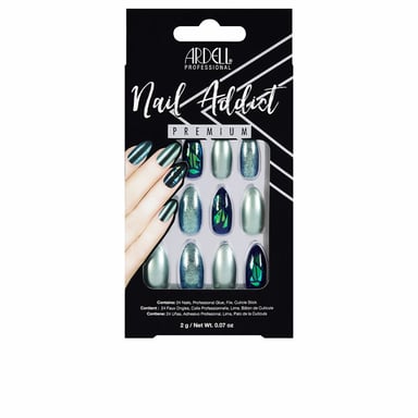 Nail Addict Groene Glitter Chrome