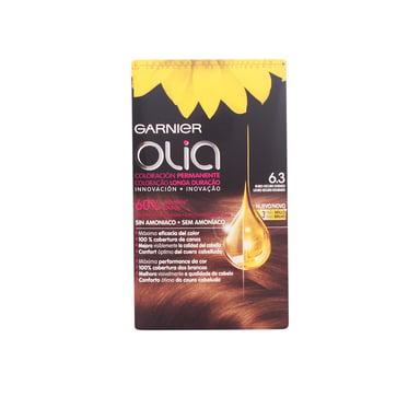Olia Permanente Kleuring #6,3 Donker Goudblond Set 4 stuks