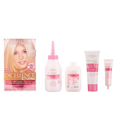 Excellence Crème Färg #01 Naturligt Ultra Ljust Blont 192 ml