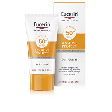 Zongevoelige Beschermcrème Droge Huid SPF50+ 50 ml