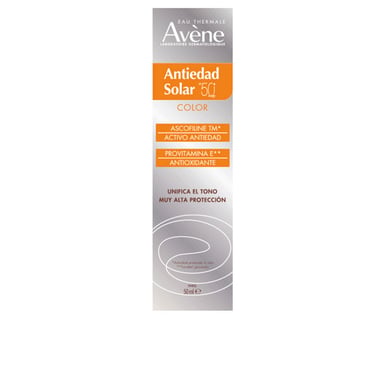 Solaire Hoge Bescherming Antiveroudering Kleur Spf50+ 50 ml