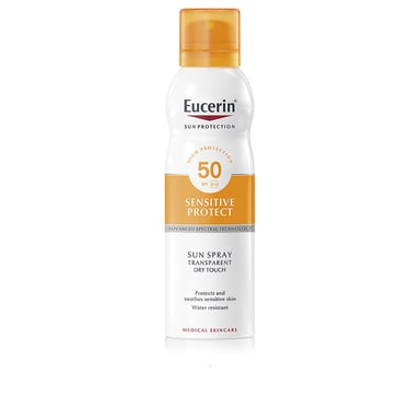Zonnegevoelige Beschermspray Transparante Droge Aanraking Spf50 200 ml