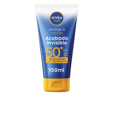 Zonbescherming & Vochtinbrengende Onzichtbare Finish Zonnebrandlotion Spf50+ 150 ml