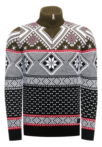 Rough knit Norwegian