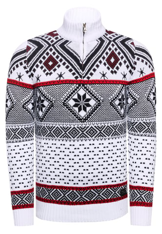 Rough knit Norwegian