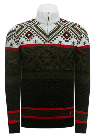 Rough knit Norwegian